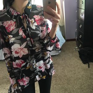 Floral Dressy Shirt